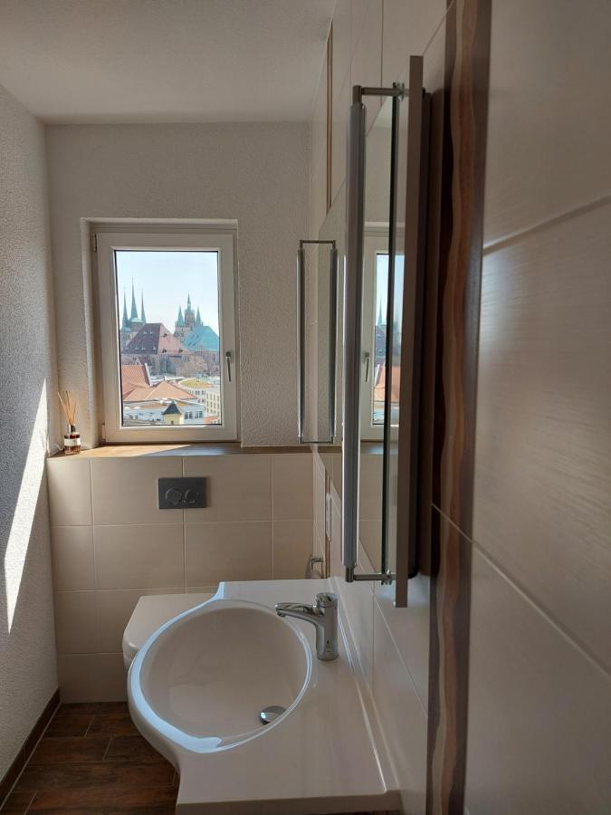 At The Top - Penthouse Ueber Den Daechern Der Stadt Ерфурт Екстериор снимка